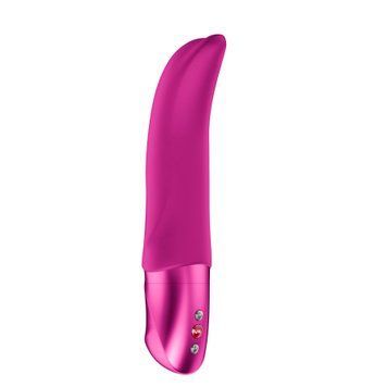 Вибратор Fun Factory Diva Dolphin Magenta, 10 режимов работы, на батарейках,  - 1