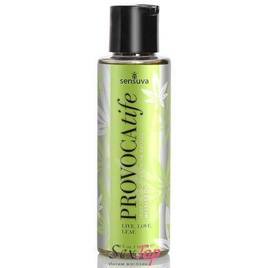Массажное масло Sensuva: Provocatife Hemp Oil Infused Massage (125 мл) с феромонами и маслом конопли SO3213 фото