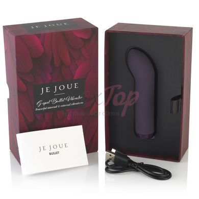 Премиум вибратор Je Joue - G-Spot Bullet Vibrator Purple с глубокой вибрацией &mdash;  фото товара 8