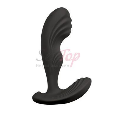 Вибромассажер простаты S Pleasures Premium Cozy, черный, с рельефной головкой, 10 режимов &mdash;  фото товара 2