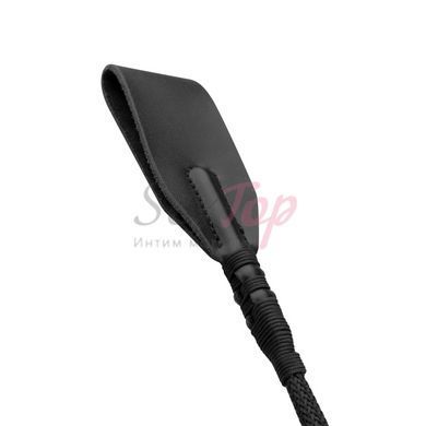 Шлепалка Bedroom Fantasies Crop Whip Spanking Toy- Black &mdash;  фото товара 5