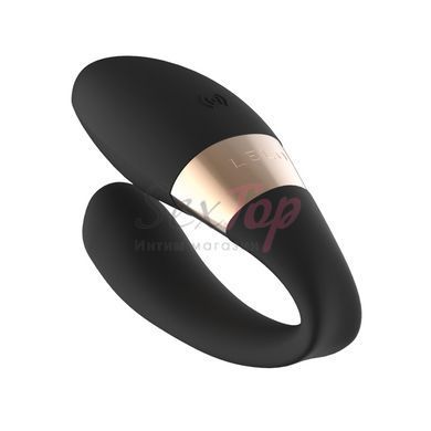 Вибратор для пар LELO Tiani Duo Black, 2 мотора, пульт ДУ,  - 5