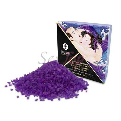 Соль для ванны Shunga Moonlight Bath - Exotic Fruits (75 гр), соль Мертвого моря, аромамасла &mdash;  фото товара 2