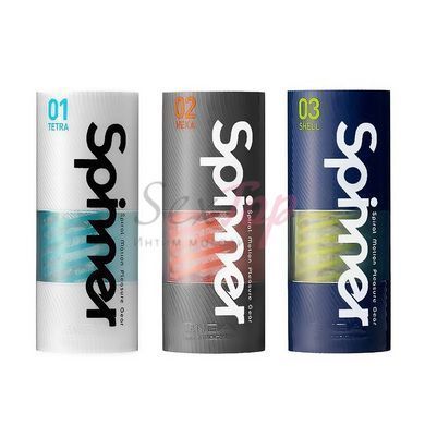 Мастурбатор Tenga Spinner 02 Hexa с упругой стимулирующей спиралью внутри, стандартная спираль &mdash;  фото товара 7