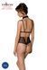 Боди с открытой грудью Passion DOMINICA BODY XXL/XXXL beige, воротник-чокер, корсет &mdash; фото 2 из 8