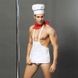 Чоловічий еротичний костюм кухаря "Умілий Джек" One Size: сліпи, фартух, хустка і ковпак SO2266 фото 5