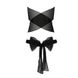Комплект белья AMORE SET black - Passion: стринги и лиф в виде подарочной ленты с бантом EL14701 фото 4