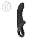 Вибратор для точки G Fun Factory TIGER Black, ребристый, подходит для анальной стимуляции,  - 1