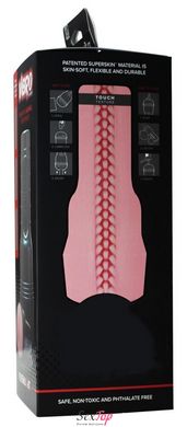 Мастурбатор з вібрацією Fleshlight Vibro Pink Lady Touch, три віброкулі, стимулювальний рельєф F17347 фото