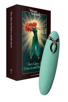 Вибратор FairyGasm PleasureArrow green,  - 1