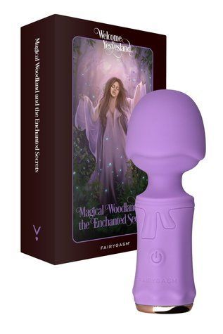 Мінівібромасажер FairyGasm SecretFuntasy violet - фото товару 1