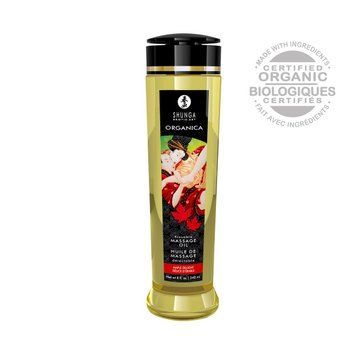 Органическое массажное масло Shunga ORGANICA - Maple Delight (240 мл) с витамином Е,  - 1