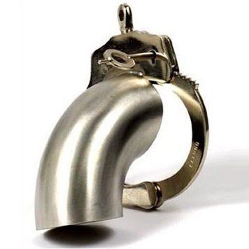 Мужской пояс верности из медицинской стали Bdsm4u &mdash;  фото товара 1