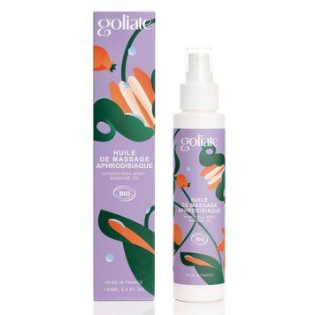 Массажное масло Goliate Huile De Massage Aphrodisiaque 100 мл, органическое, согревающий эффект,  - 1