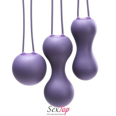Набір вагінальних кульок Je Joue - Ami Purple, діаметр 3,8-3,3-2,7см, вага 54-71-100гр SO3042 фото