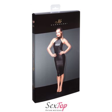 Платье Noir Handmade F160 Powerwetlook pencil dress - M SX0036 фото