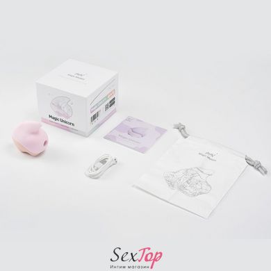 Вакуумний кліторальний стимулятор Magic Motion Unicorn Pink SO9601 фото