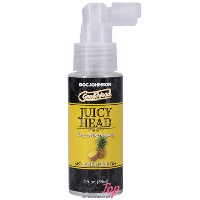 Увлажняющий оральный спрей Doc Johnson GoodHead – Juicy Head Dry Mouth Spray – Pineapple 59мл SO6066 фото