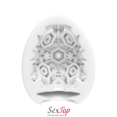 Мастурбатор-яйцо Tenga Egg Snow Crystal с охлаждающим лубрикантом SO8063 фото