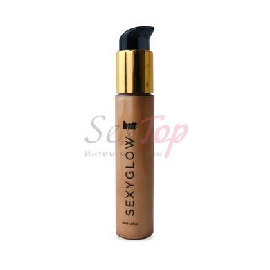 Крем-шиммер для тела Intt Sexy Glow (60 мл) с маслом ши и ароматом ванили, сияющая загорелая кожа,  - 2