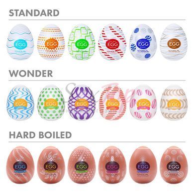 Мастурбатор-яйцо Tenga Egg Silky &mdash;  фото товара 7