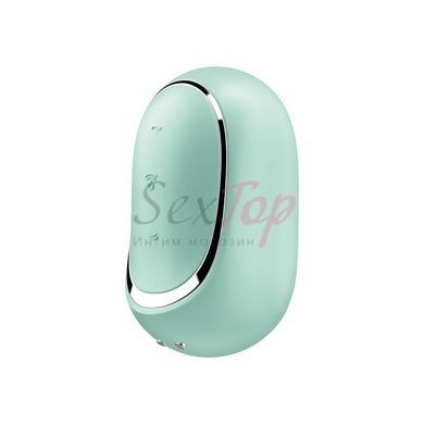 Вакуумний стимулятор із вібрацією Satisfyer Pro To Go 2 Mint - фото товару 5