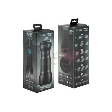 Мастурбатор Kiiroo Feel Pocket зі всмоктувальною інтерактивною насадкою PowerBlow Combo Set - фото товару 5