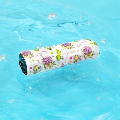 Компактний вібратор для клітора з принтом Lovetoy Rechargeable Snails Massager - фото товару 9
