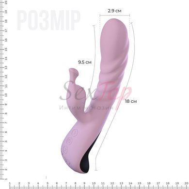 Вибратор Adrien Lastic Mini Trigger с массирующими движениями ствола &mdash;  фото товара 2
