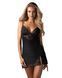 Пеньюар і трусики Obsessive Lobellis chemise & thong XS/S &mdash; фото 1 з 7