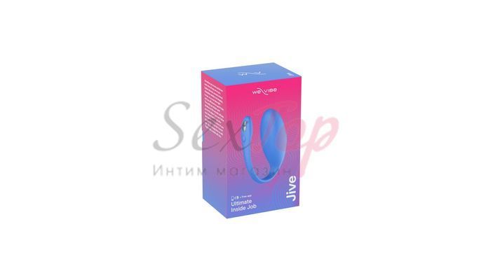 Смарт-виброяйцо We-Vibe Jive Blue &mdash;  фото товара 9