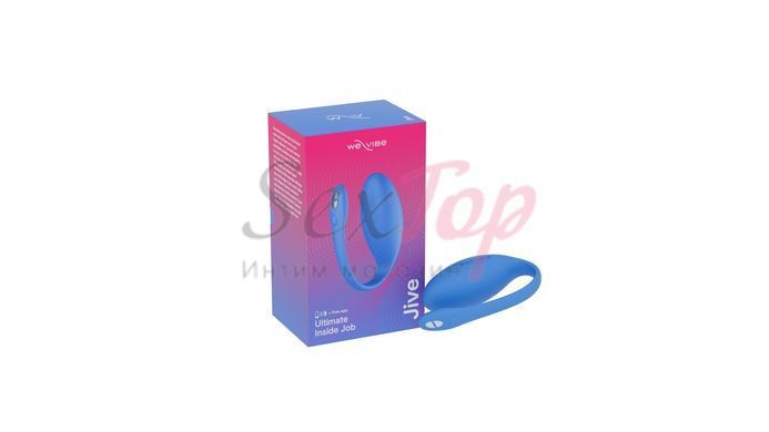 Смарт-виброяйцо We-Vibe Jive Blue &mdash;  фото товара 8