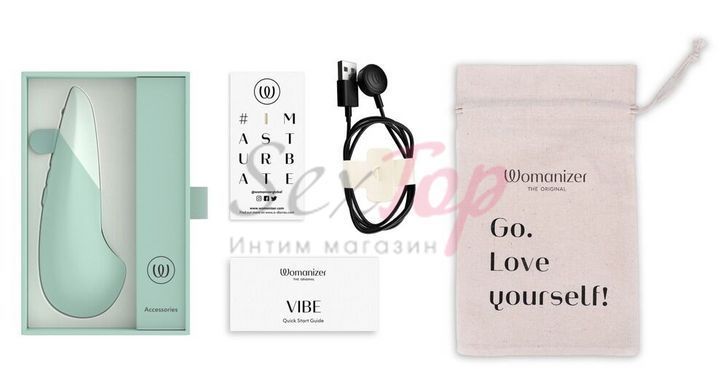 Вібратор Womanizer Vibe Sage - фото товару 7