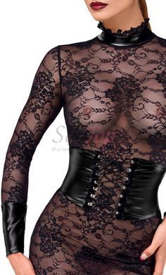 Платье Noir Handmade F375 Noirelle Lace Corset Midi dress XL &mdash;  фото товара 4