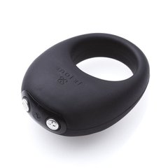 Премиум эрекционное кольцо Je Joue - Mio Black с глубокой вибрацией, эластичное, магнитная зарядка SO3043 фото