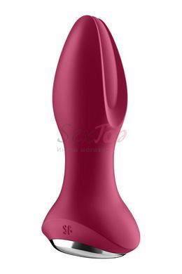 Анальная смарт вибропробка с жемчужным массажем Satisfyer Rotator Plug 2+ Violet &mdash;  фото товара 2