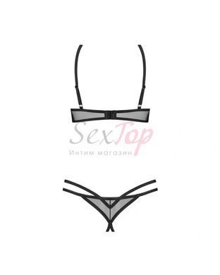 Комплект Obsessive Euridia 2-pcs crotchless set M/L,  - 5