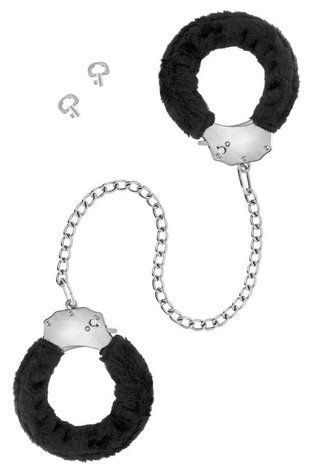 Поножи Fetish Tentation Adjustable metal and fur ankle cuffs &mdash;  фото товара 1