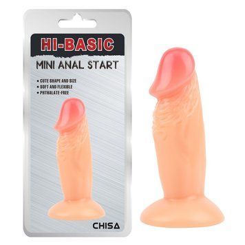 Анальный удобный плаг реалистичный Chisa Mini Anal Start, Телесный - 1