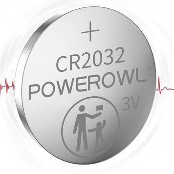 Батарейка POWEROWL CR2032,  - 1