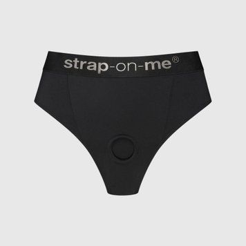 Трусики с фиксацией дилдо Strap-On-Me Harness Lingerie Idole - S - Black,  - 1