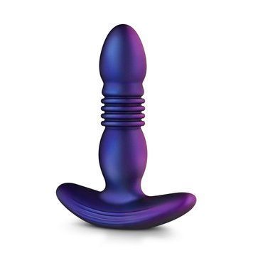 Анальна пробка з вібрацією та пульсацією Hueman - Supernova Thrusting Buttplug,  - 1