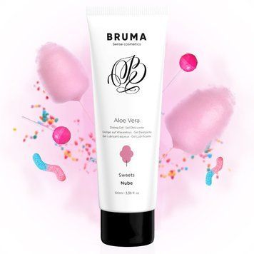 Лубрикант Bruma Aloe Vera Sliding Gel Sweets Flavor, 100мл &mdash;  фото товара 1