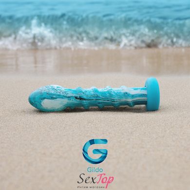 Стеклянный дилдо Gildo - Ocean Wave Glass Dildo SO8894 фото