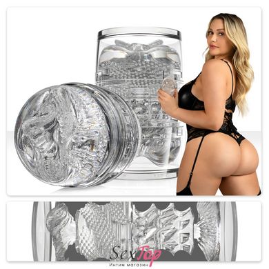 Мастурбатор Fleshlight Quickshot Mia Malkova, зі зліпком попки та вагіни, компактний, для пар та мін SO8921 фото