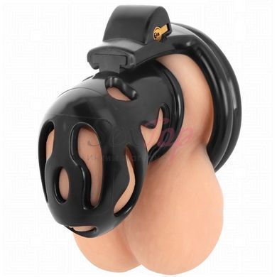 Пояс вірності чоловічий чорного кольору Bdsm4u - фото товару 3