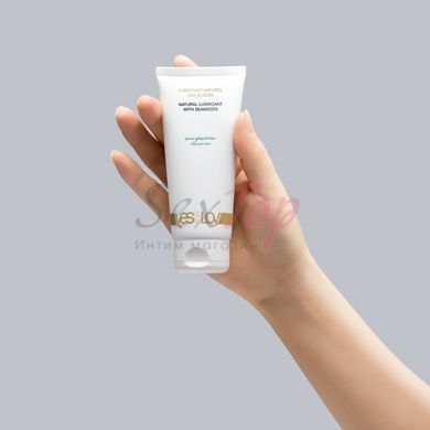 Смазка на водной основе YESforLOV NATURAL LUBRICANT WITH SEAWEED 100 мл, без глицерина, экстракт водорослей &mdash;  фото товара 2