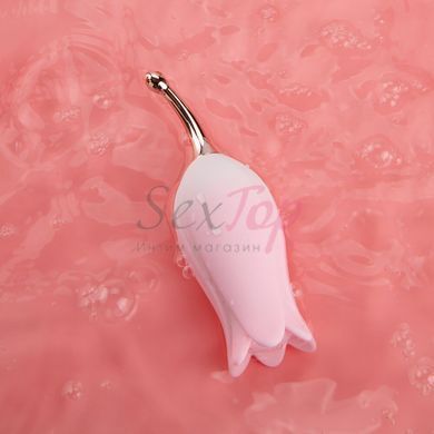 Ультразвуковий вібратор для клітора Otouch Bloom Ultrasonic Clitoris, 2 доп насадки,  - 8