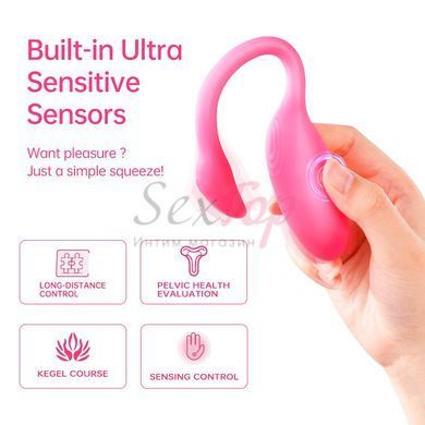 Смарт-віброяйце Magic Motion Flamingo Max Pink - фото товару 6