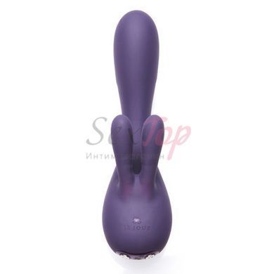 Вибратор-кролик Je Joue - Fifi Purple с тремя моторами, глубокая вибрация &mdash;  фото товара 3